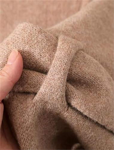 Wool Knotted Shawls, Women'S Solid Color Wool Blend Shawl, Knitted Triangle Sweater, Winter Fall Evening Casual Outerwear4