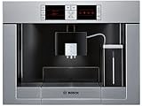 Bosch TCC78K751 Einbau-Kaffeemaschine / 59,5 cm/Intelligent Heater: Optimale Brühtemperatur und volles Aroma mit dem SensoFlow System/OneTouch Function/edelstahl