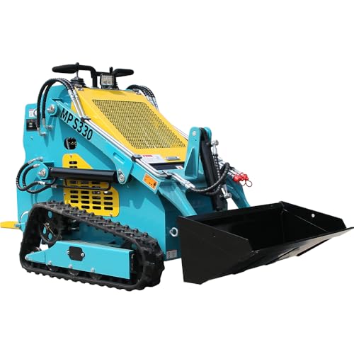 MACHPRO New 13.5hp Mini Skid Steer With Bucket Attachment Gasoline EPA Engine CE Certificated for Garden Landscaping Agriculture