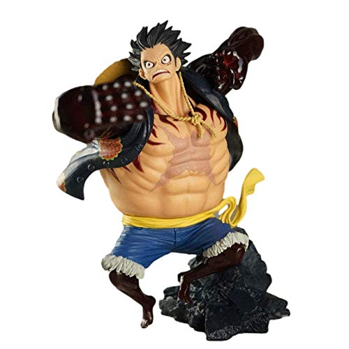 Anime Model Sammlerstück One Piece Ruffy Abbildung 4 Gear Ape King Spear Anime Actionfigur Spielzeug Anime Figur Sammlerstücke Ornamente 15cm Cover
