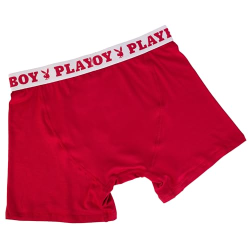 Playboy Men's 4-Pack Everyday Athletic Boxer Briefs with Soft Brushed Fabric Sizes S, M, L & XL4