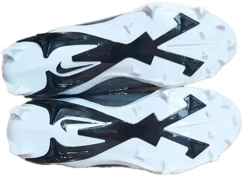 Nike Men's Alpha Menace Elite 4 Football Cleats 'Black White' (FZ7701-001) - Size 14.5 - Image 6