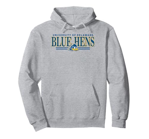 Delaware Fightin' Blue Hens Regalia Gray Officially Licensed Pullover Hoodie
