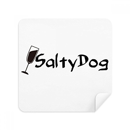Phone screen cleaner tissu de nettoyage lunettes microfibre suède Salty Dog