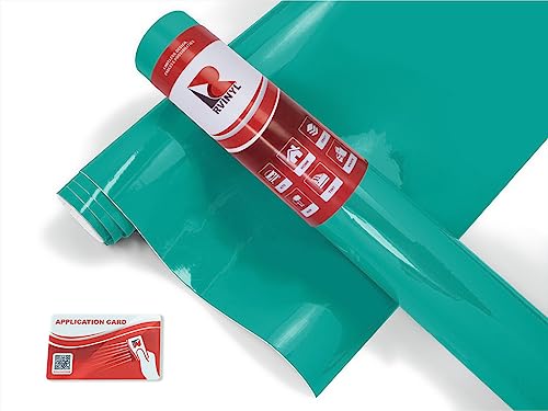 Avery Dennison HP750 Dark Aqua 705 2ft x 5ft High Performance Graphic Vinyl Film Sheet Roll - for Cricut, Silhouette Cameo, Craft, Stickers, Decals and Signs