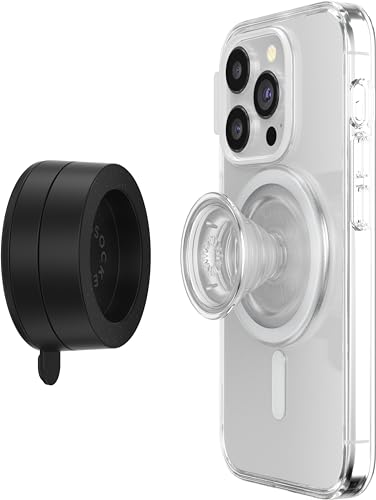 Soporte para teléfono compatible con MagSafe PopSockets con ventosa para evitar caídas del móvil 4