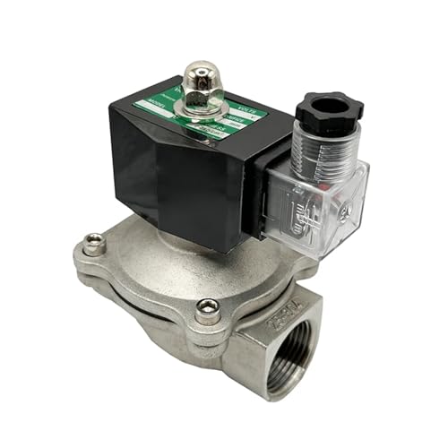 Électrovanne 1/2" inox 230V NC évite la corrosion et résiste à la chaleur