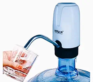 KEDAR Automatic Drinking Water Pump with led Light ,Water Dispenser for Home and Office use, Durable and HVY use for Water can with USB Charging Cable
