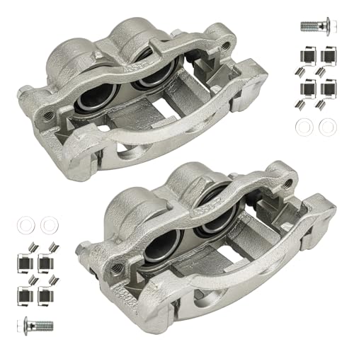 Image of PHILTOP Front Brake Caliper 18-B4694, 18-B4695 Compatible with 1998-2005 Chevrolet Blazer, 1998-2004 Chevrolet S10, 1998-2001 GMC Jimmy, 1998-2004 GMC Sonoma, 1998-2001 Oldsmobile Bravada