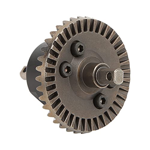 RC Vehicle Differentials, Differential Gear Complete Kit, Wear Resistant Stainless Steel RC Differential Assembly Light Rust Proof High Performance Accurate for Slash 4x4 1/10 RC Car