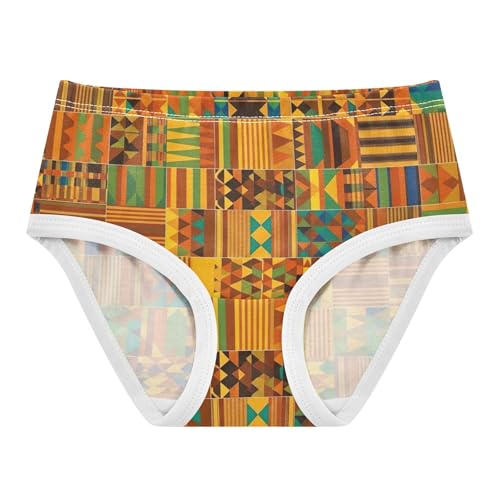 Cotton Girls Underwear Toddler Vibrant Geometric Shapes Cute Panties Girl Print Undies Kids Briefs 2t