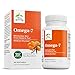Terry Naturally Omega-7-500 mg Sea Buckthorn, 60 Vegan Softgels - Heart & Skin Support Supplement, Enhanced with Omegas 3, 6 & 9 - Non-GMO, Gluten-Free - 60 Servings