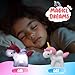 Unicorn Gifts for Girls, Glow in The Dark Blanket, Night Light Kit, Magical Unicorn Toys for Kids, Soft Blanket for Girls Ages 3 4 5 6 7 8 Years Old.