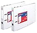 Produktbild 10er Sparpackung Herlitz 9942616 Ordner maX.file protect A4 5cm weiß, PP-Kunststoffbezug/Papier hellgr.besch. 5er Packung (10, weiß)
