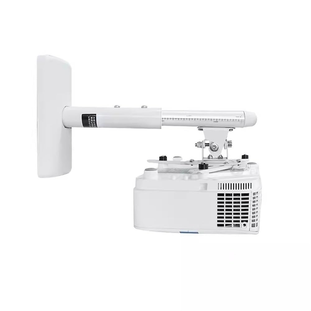 LJHFG63KUYT Projector stand Wall-mounted Hanger Universal Home Living Room Bedroom Projector Shelf Retractable Project Bracket Hangers Home Cinema(Large)