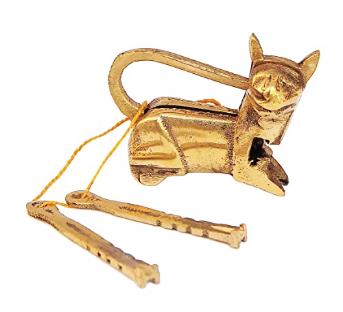 Golden Cat Lock - Vorhängeschloss aus Metall - Schwierigkeitsgrad 1/6 Einfache - Jean-Claude Constantin Cover