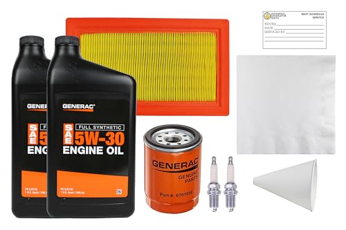 Generac Maintenance Kit 990 14-17KW 5W30 SN EVL Part# 0J93220SSM - image 1