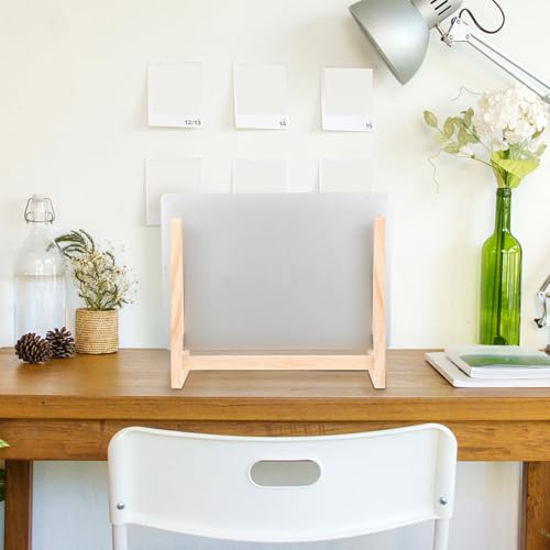 Base de madera para laptop ajustable OUNONA miniatura 7