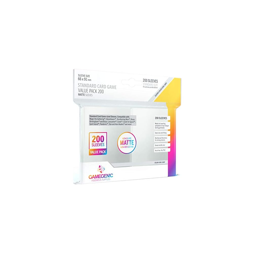 Buy Value Pack Standard Matte Sleeves Online Jamaica | Ubuy