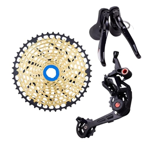 1 × 11 �X�s�[�h�O���x���o�C�N�O���[�v�Z�b�g�N���b�`�f�B���C���[�t�B�b�g 46T 50T 11s �J�Z�b�g�y�ʎ��]�ԃV�t�g�u���[�L���[�h�O���[�v�Z�b�g�ƌ݊�������(ULT 46T Gold,Gold Chain)