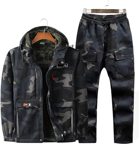 Uniforme militar masculino acu camo jaqueta e calças grossas roup...