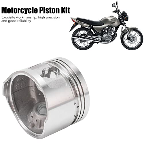 Aramox Kit de pino de anel de pistão, kit de anel de pistão de 62 mm peças de reposição de motocicle