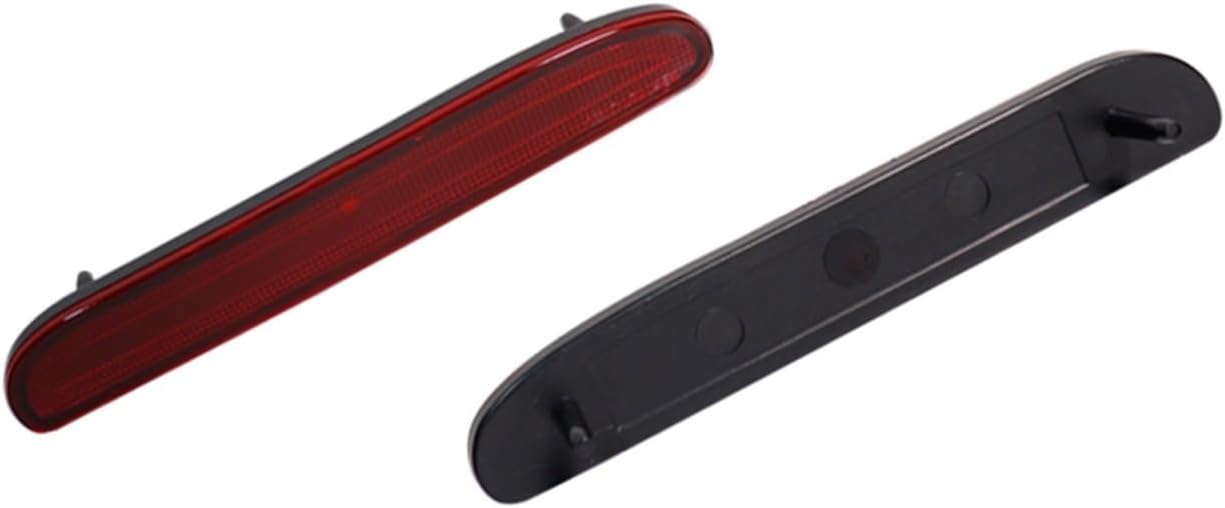 Tail Light For Mustang, No Bulb/Socket 2piece Car Rear Bumper Side For Fender Marker Light Cover Housings 1994-1998 Taillights(Red Lens)