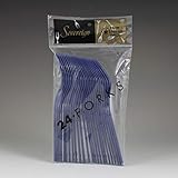 Full Size Plastic Forks | Navy Blue | Pack of 24