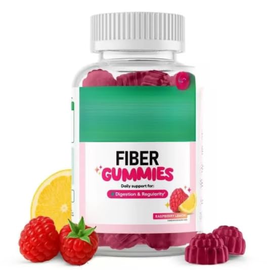 Fibre Gummies - Soutien digestif, soutient les selles régulières - Sans sucre - Végétalien