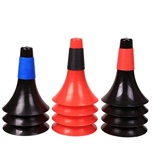 BESPORTBLE 2 Pçs Bola De Futebol Infantil Cones De Fitness Cones De Patinação Cone De Futebol Cones