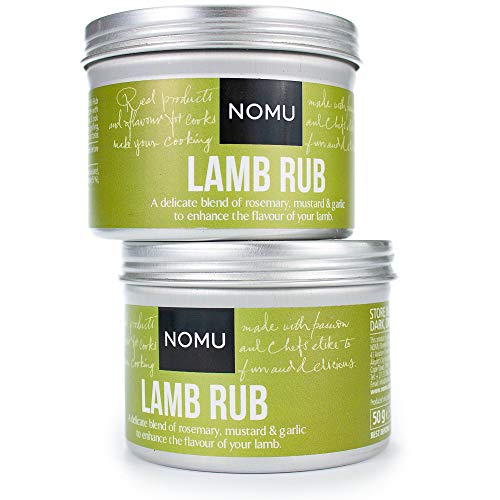NOMU Lamb Seasoning Rub (2-Pack) - Blend of 12 Herbs and Spices
