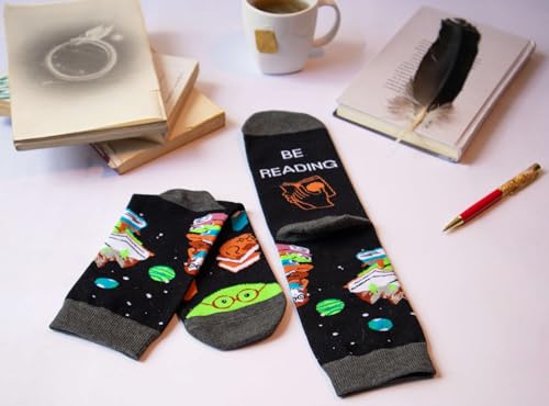IRISGOD I'd Rather Be Funny Dress Socks for Men and Women Humor Joke Gifts - Thumbnail 4