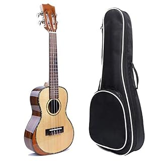 Ukulele Professionnel 23 Pouces Ukulele Spruce Uke hawaïenne Petite Guitare for Enfants Complete Set Ukulele (Color… - Les Beatles, Paul McCartney, John Lennon, RIngo Starr, George Harrison