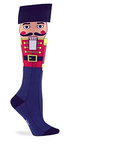 Sock It To Me NUTCRACKER Womens Knee Sock,One size fits most adults