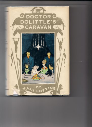 Doctor Dolittle's Caravan with dust jacket B00969K1E6 Book Cover