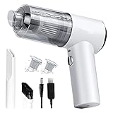 Mini Handheld Vacuum,Powerful Suction,Hand Vacuum Cleaner Portable Rechargeable with 2 Washable...