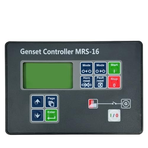 Controlador de generador diésel MRS16 y módulo de control de grupo electrógeno