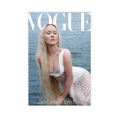 SMART COLOR Zara Larsson Art5 Canvas Poster Wall Art Decor Print Picture Paintings for Living Room Bedroom Decoration 12" L X 18" W