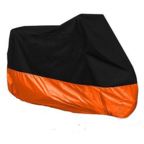 Hanswd Motorcycle Dust Cover Waterproof Uv Cover For Yamaha Kawasaki Universal #TOP2