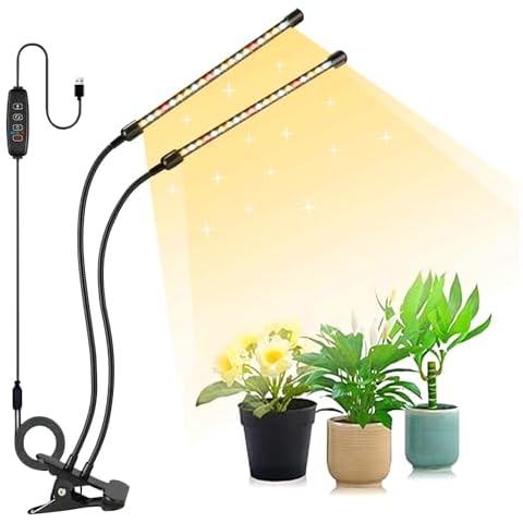 Melofo LED Grow Light Bars with Timer Cover