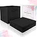 Produktbild Lividé 6 STÜCK Aufbewahrungsbox in Schwarz | kompatibel mit IKEA Kallax Regalen | 32,5 cm x 32,5 cm x 32,5 cm | hochwertige Aufbewahrungskiste mit praktischem Griff für mehr Ordnung im Schrank