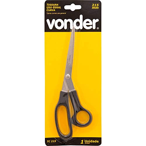 Tesoura Uso Geral Curva Tc 215, Vonder VDO1056