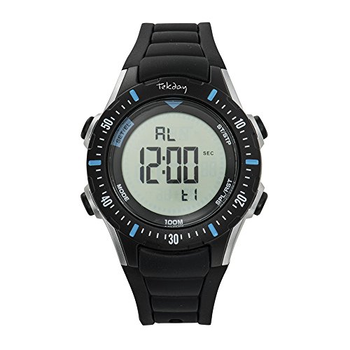 TEKDAY Mixte Enfant Digital Montre connectée avec Bracelet en Silicone 654023 Cover