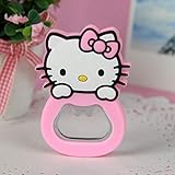 Metal Type: other QAQWE 2PCS Cute Hello Kitty Coca Cola Beer Bottle Juice Drink Abridor