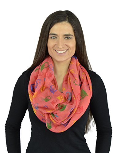 Belle Donne - Womens Mens Infinity Loop Scarves Beautiful Fashion Pattern Prints2