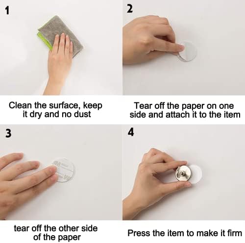 Double Sided Sticky Pads Round Adhesive Pads Sticky Pads Heavy Duty Strong Mounting Adhesive Foam Pads Ideal for Indoor and Outdoor Pack of 20(2 x 25mm)