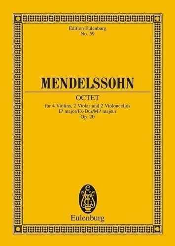Octet in E-Flat Major, Op. 20 (Edition Eulenburg) Paperback – June 1, 1985