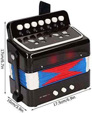SPYMINNPOO Accordion, Kids Accordion Musical Instrument Toys Children 10 Keys Accordion Toysandgames Toy Musical Instruments, Children'S Electronic Organ, Harmonica, Cartoon Electronic Organ