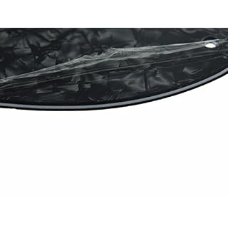 Dopro Northwest Guitars Pickguard 11 trous pour guitare Stratocaster Fender Jimi Hendrix Stratocaster Noir nacré - Les Beatles, Paul McCartney, John Lennon, RIngo Starr, George Harrison Dopro Northwest Guitars Pickguard 11 trous pour guitare Stratocaster Fender Jimi Hendrix Stratocaster Noir nacré – Image 3