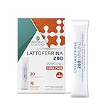 Lattoferrina 200 Immuno - Integratore Alimentare - Sostegno al Sistema Immunitario e alle Difese dell'Organismo, Ideale per Tutta la Famiglia - 30 stick pack da 1 g